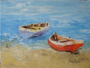 "Boats on the Beach"