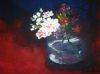 "Flowers in Glass Vase"