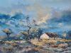 "Thick Impasto Landscape"