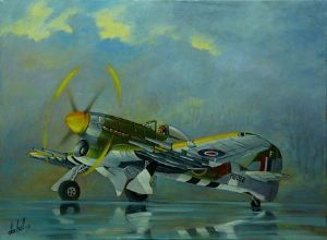 "Hawker Typhoon Mk-1b - Safe Return"