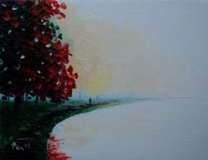 "Misty Lake"