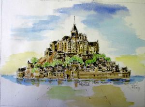 "Mont St Michel"