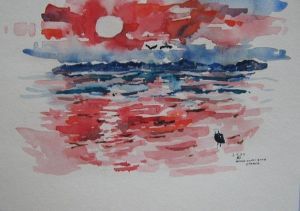 "Sundown-Maansondergang"