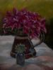 "Bougainvillea in Rusted Jug"