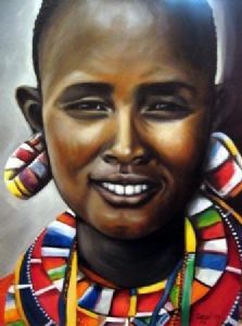 "African Women Masai"