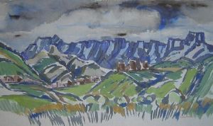 "Mount Aux Sources Summer"