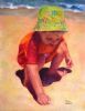 "On the beach"