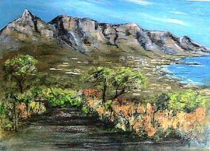 "Camps Bay from near the Roundhouse"