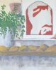"In a Cuban Courtyard With Che Watching"
