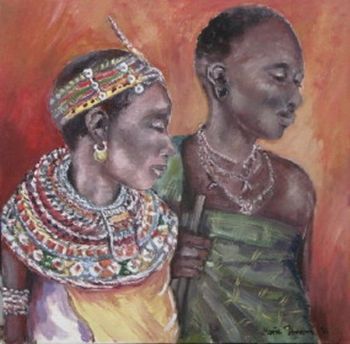 "Masai Mother and Son"