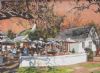 "Cafe Roux - Pair - Painting 1"
