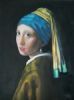 "Girl with Pearl Earring Reproduction"