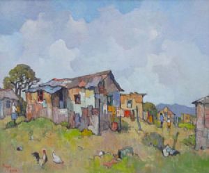 "Shacks at Cross Roads"