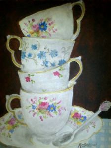 "Tea cups # 1"