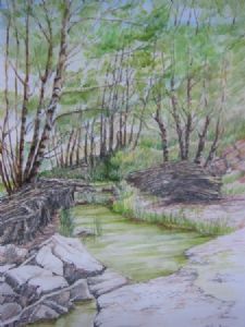 "Below the Dam Wall - Summer"