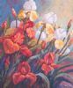 "Irisses - Bronze and Yellow"