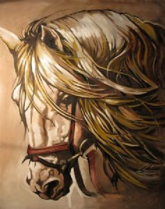 "Blond Horse"