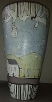 "Light of the World Vase "