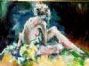 "Nude with Yellow Wrap"