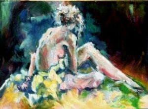 "Nude with Yellow Wrap"