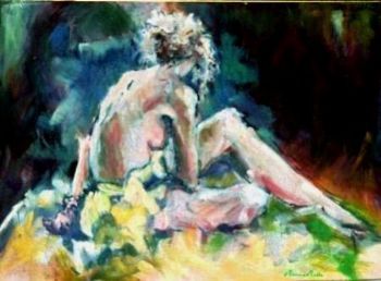 "Nude with Yellow Wrap"