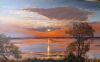 "Sunset on the Chobe River in Botswana"