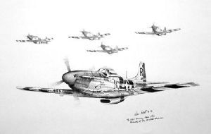 "P-51 North American Mustang Squadron"