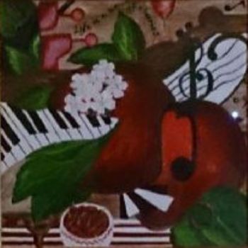 "Cherry Study: Cubism"