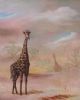 "Giraffe in the mist"