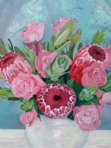 "Proteas & Roses"