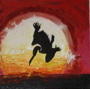 "Pelican at Dinnertime"