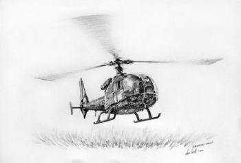 "Aerospatiale Gazelle Helicopter"