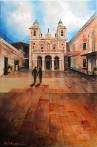 "Hand in hand at Cana of Galilee"