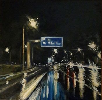 "Wet Cape Town Traffic #9"