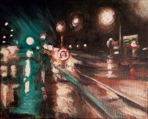 "Wet Cape Town Traffic #11"