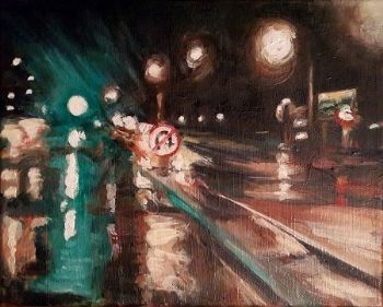 "Wet Cape Town Traffic #11"