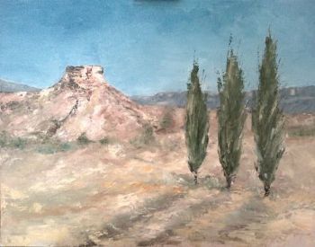 "Poplar Trees Clarens"