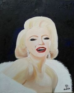 "Miss Monroe in Her Youthful Days"
