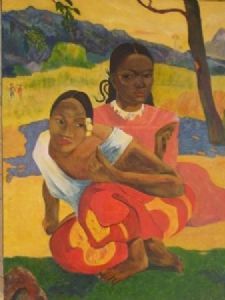 "Reproduction of 'When Will You Marry' P Gauguin"