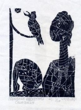 "Ndebele Ancestors Calabash"