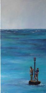 "Blues - A Sunny Day at Arniston Beach"