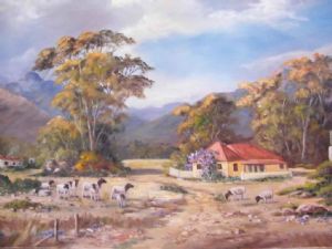 "Sheep farm West Cape"