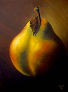 "Self Portrait as a Pear"