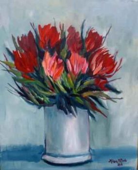 "Impressionist Proteas"