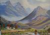 "Mountain Cottage Scene 2"