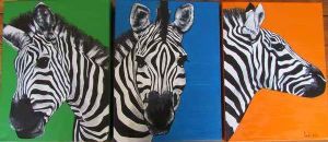 "Zebra Pop Two "