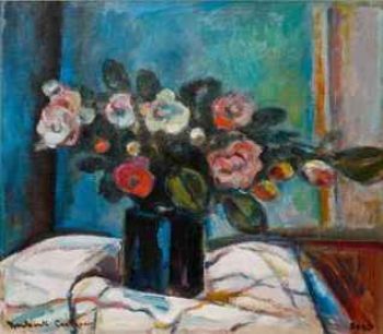 "Flowers in Blue Vase No.2 Ref 267"