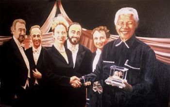 "Mandela and three tenors"