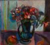 "Flowers In Blue Vase No.1 Ref 419"