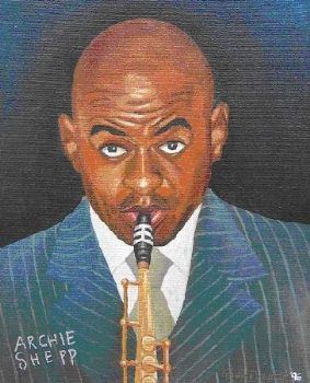 "Portrait of Archie Shepp"